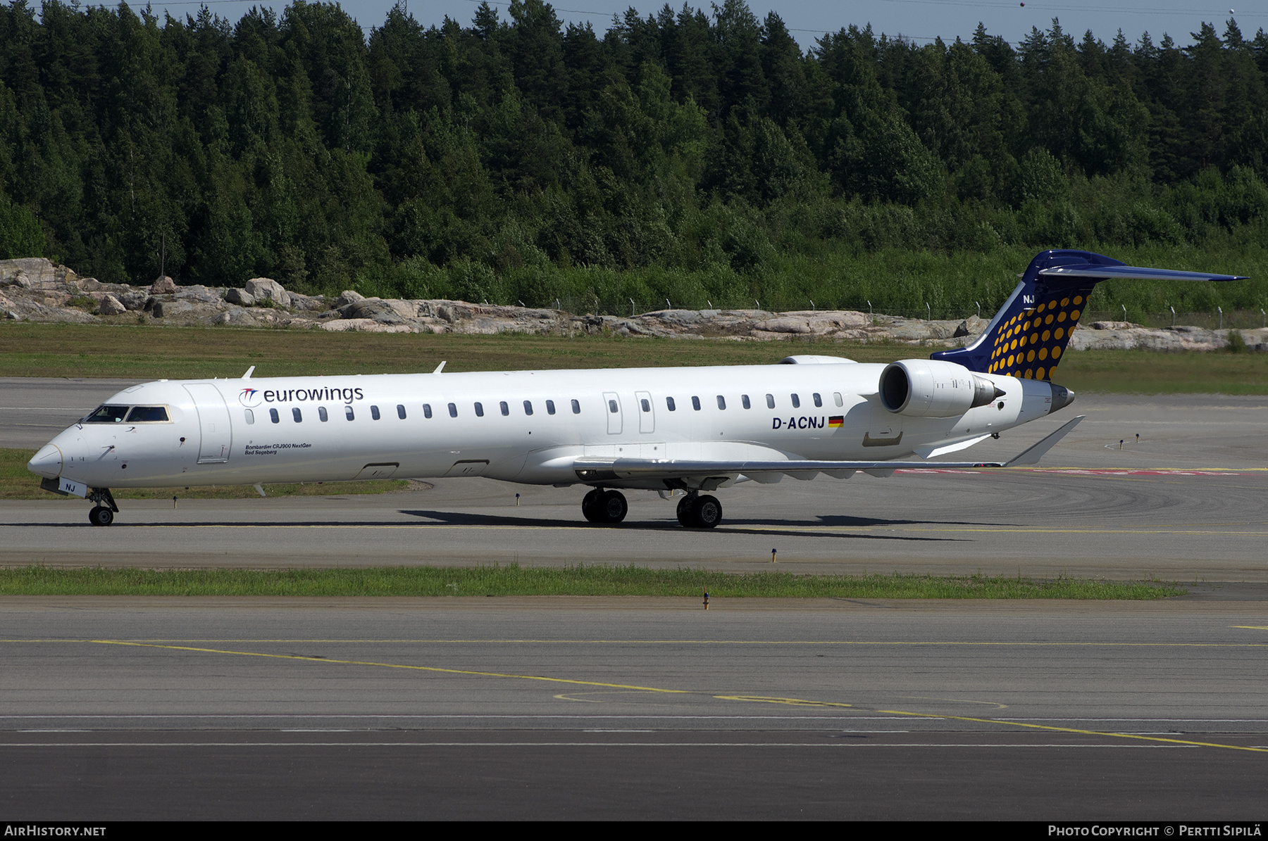 Aircraft Photo of D-ACNJ | Bombardier CRJ-900LR (CL-600-2D24) | Eurowings | AirHistory.net #438133