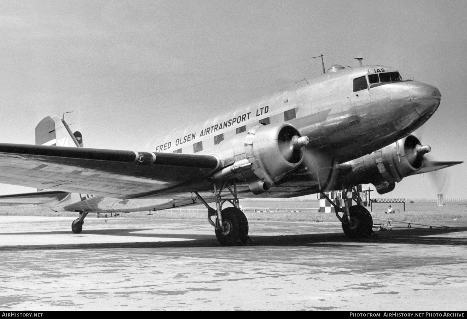 Aircraft Photo of LN-IAS | Douglas C-47A Skytrain | Fred Olsen Airtransport | AirHistory.net #438135