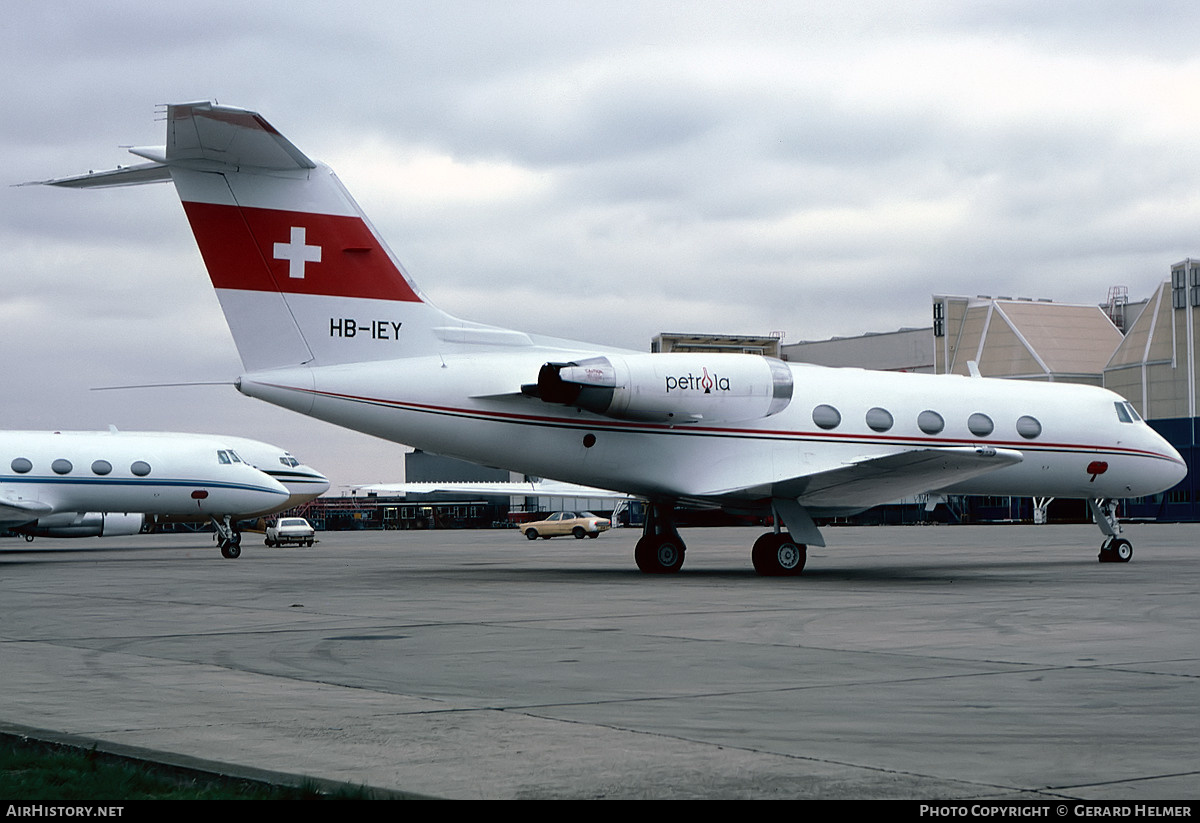 Aircraft Photo of HB-IEY | Grumman American G-1159 Gulfstream II | Petrola | AirHistory.net #438142