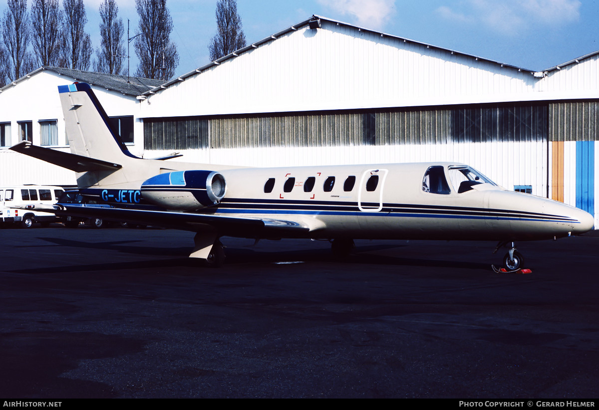 Aircraft Photo of G-JETC | Cessna 550 Citation II | AirHistory.net #438155