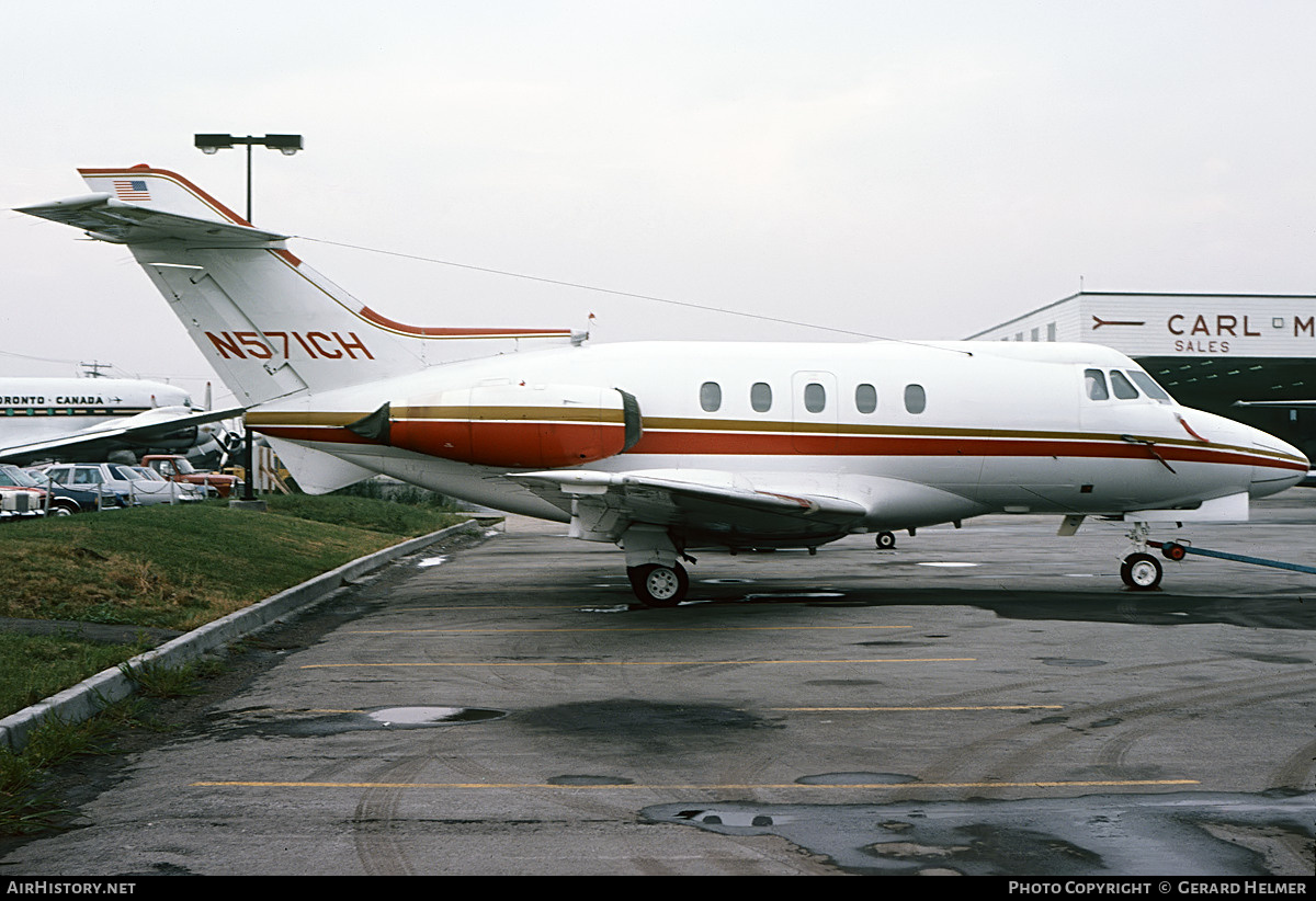 Aircraft Photo of N571CH | Hawker Siddeley HS-125-400A | AirHistory.net #438170