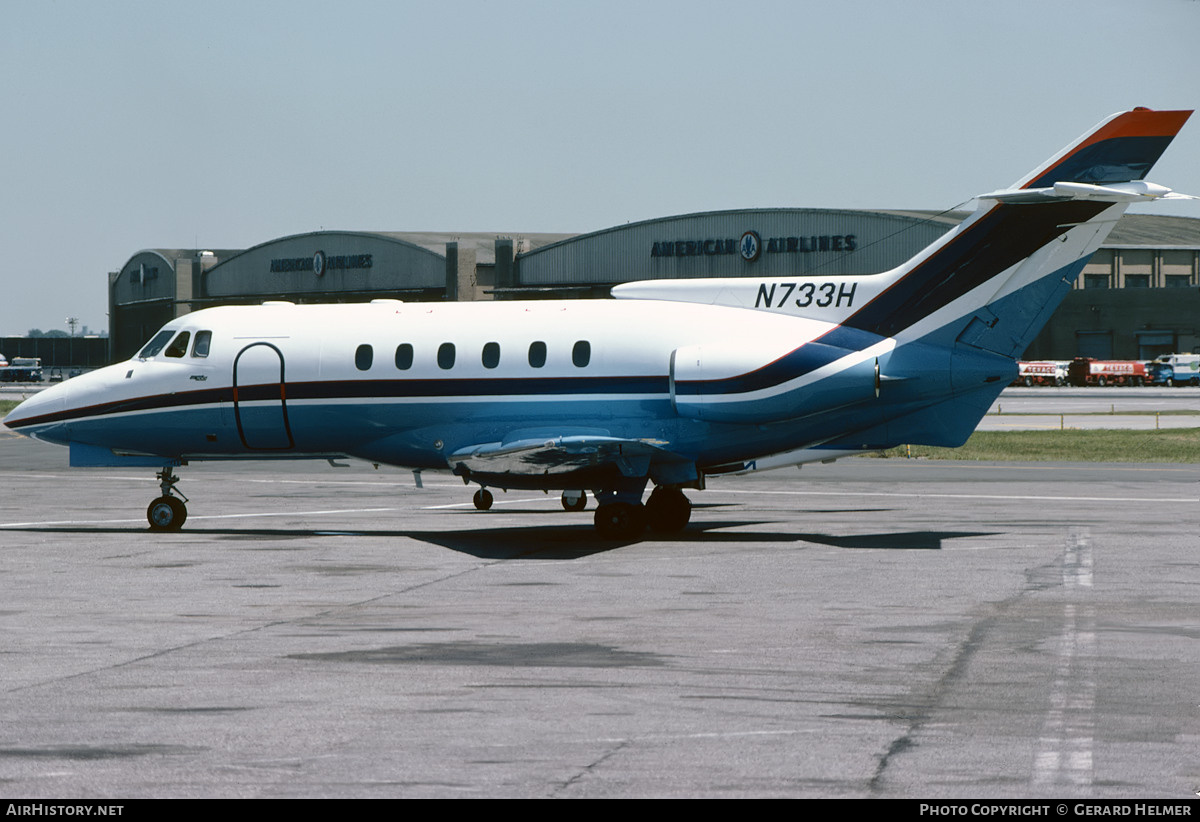 Aircraft Photo of N733H | British Aerospace HS-125-700A | AirHistory.net #438172