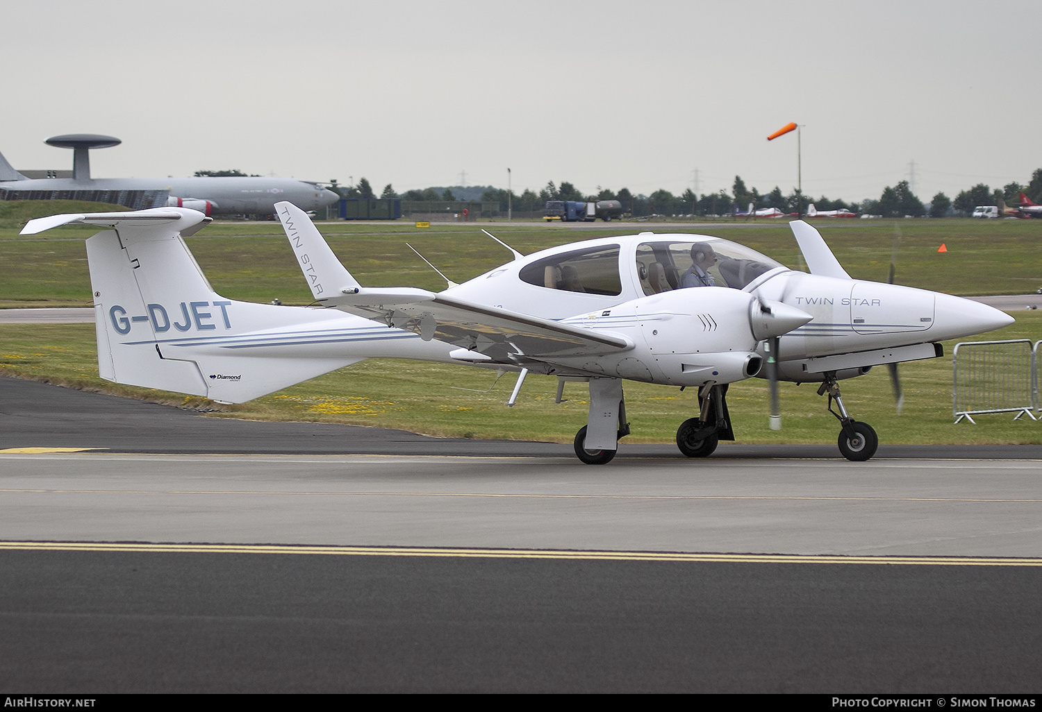 Aircraft Photo of G-DJET | Diamond DA42 Twin Star | AirHistory.net #438185