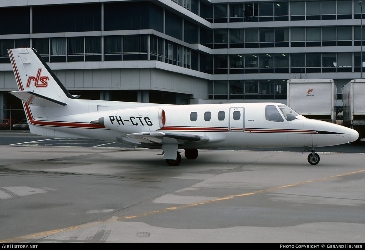 Aircraft Photo of PH-CTG | Cessna 500 Citation | Rijksluchtvaartschool - RLS | AirHistory.net #438193