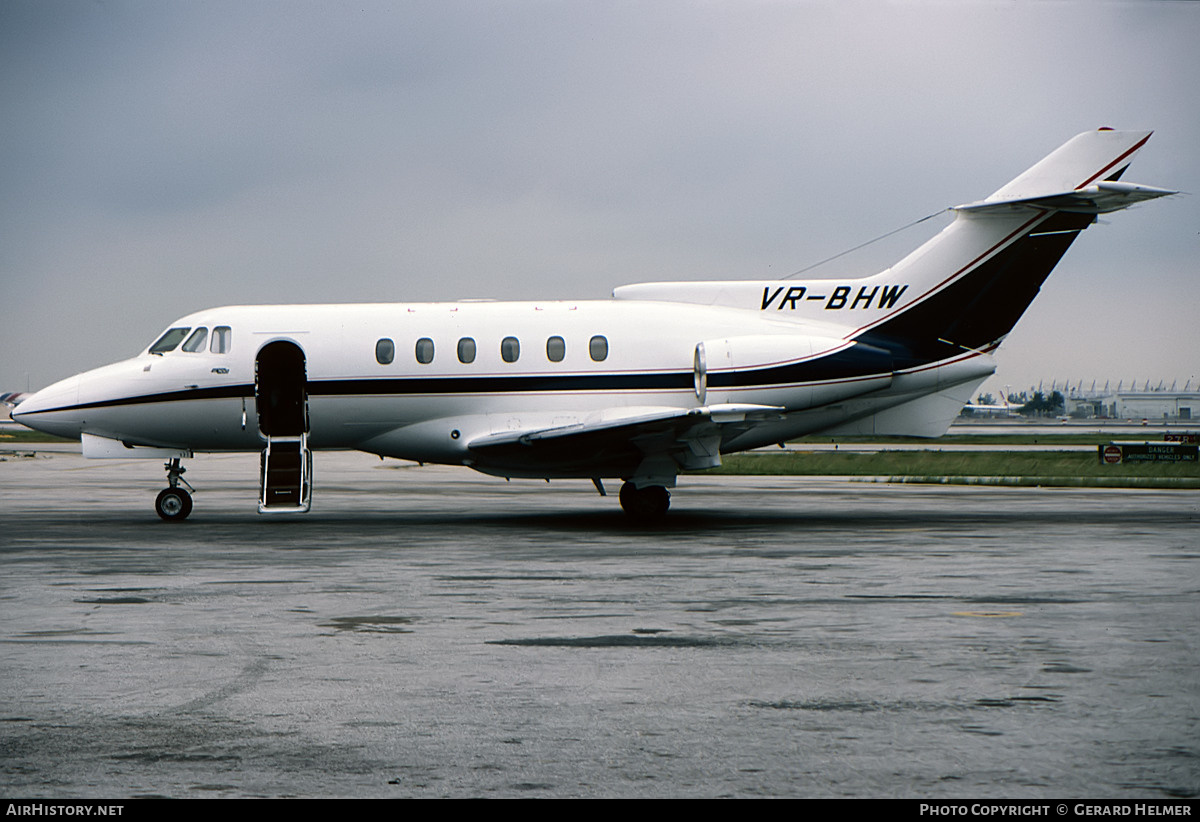 Aircraft Photo of VR-BHW | British Aerospace HS-125-700B | AirHistory.net #438197