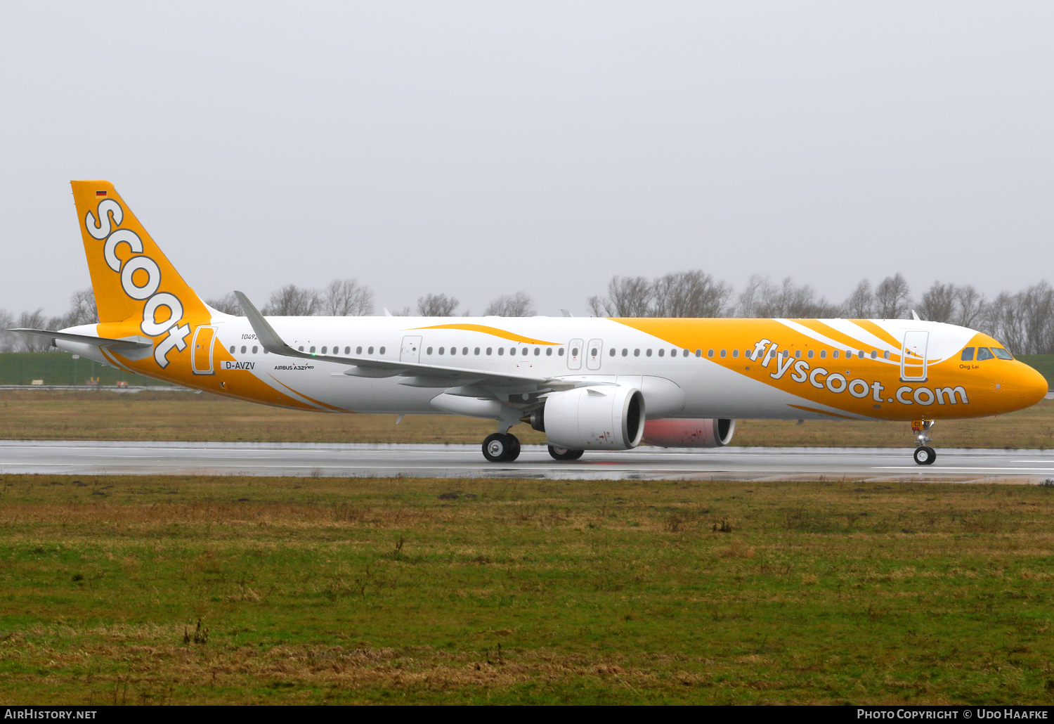 Aircraft Photo of D-AVZV / 9V-NCI | Airbus A321-271NX | Scoot | AirHistory.net #438200