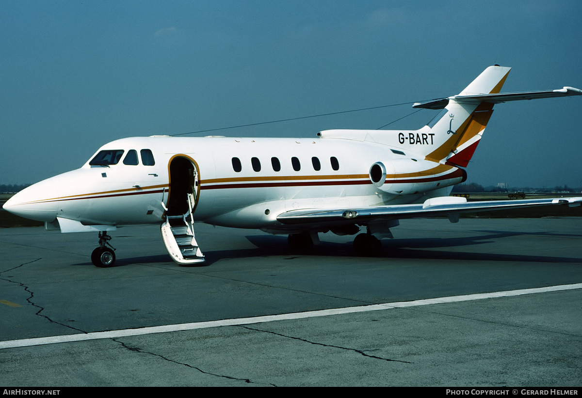 Aircraft Photo of G-BART | Hawker Siddeley HS-125-600B | AirHistory.net #438201