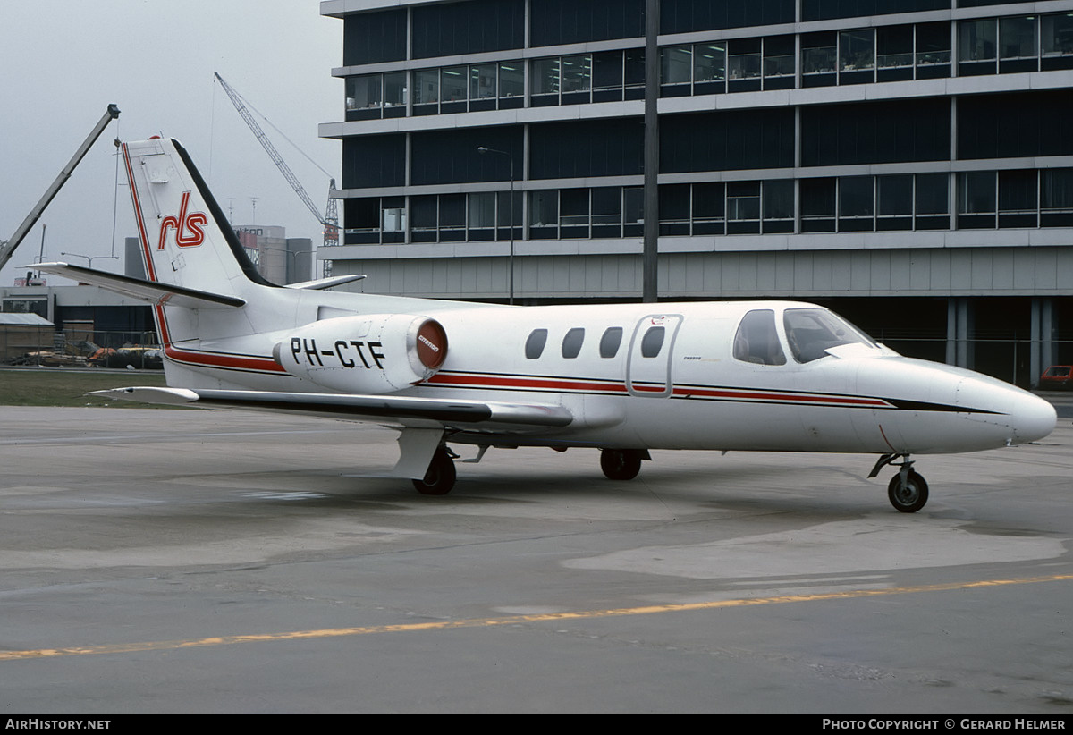 Aircraft Photo of PH-CTF | Cessna 500 Citation | Rijksluchtvaartschool - RLS | AirHistory.net #438203