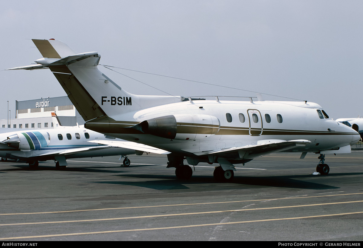 Aircraft Photo of F-BSIM | Hawker Siddeley HS-125-3B | AirHistory.net #438213