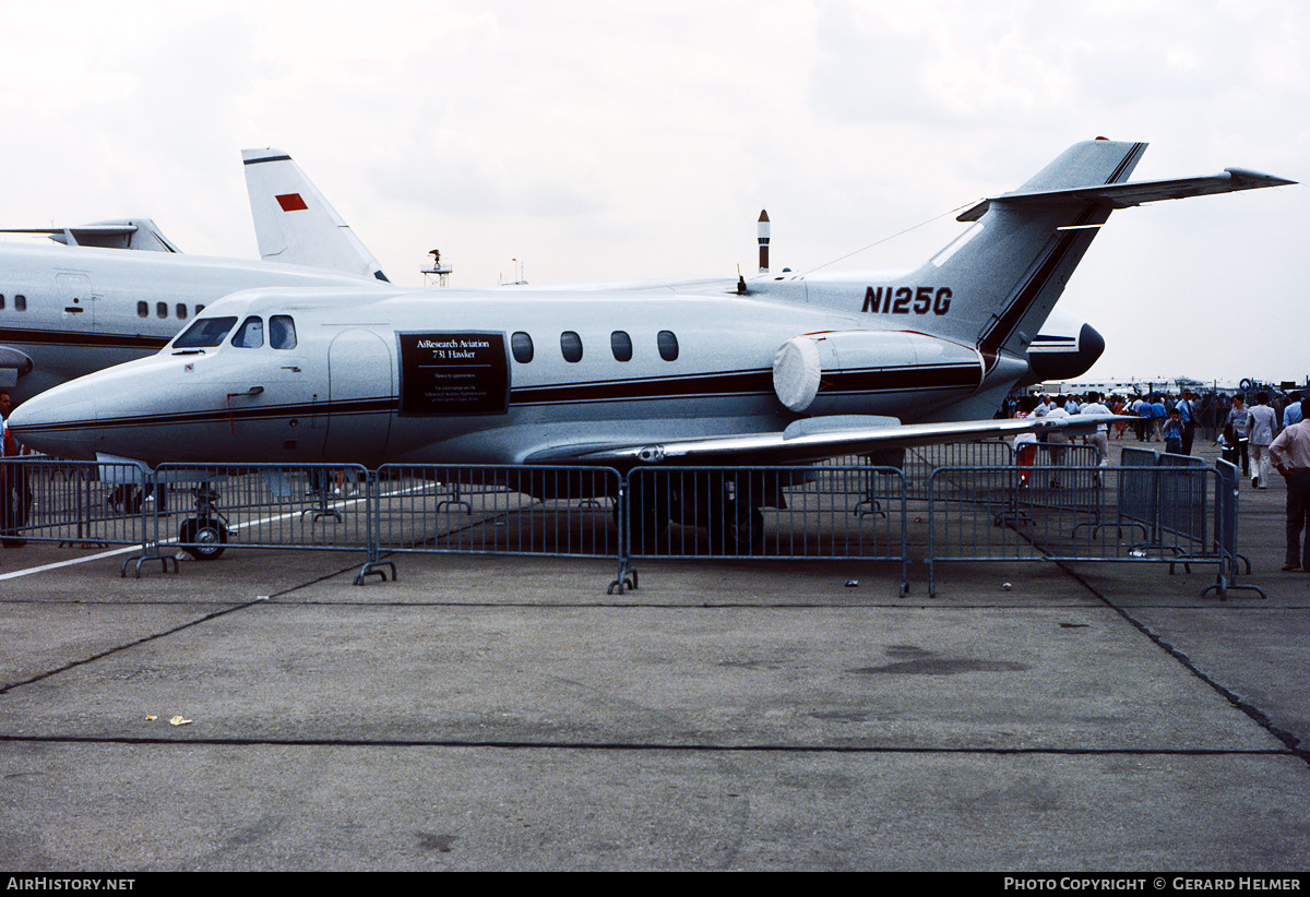 Aircraft Photo of N125G | Hawker Siddeley HS-125-400B/731 | AirHistory.net #438222