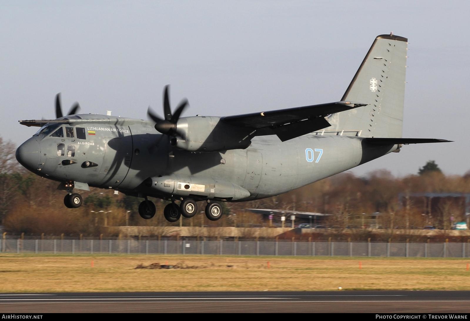Aircraft Photo of 07 | Alenia C-27J Spartan | Lithuania - Air Force | AirHistory.net #438242