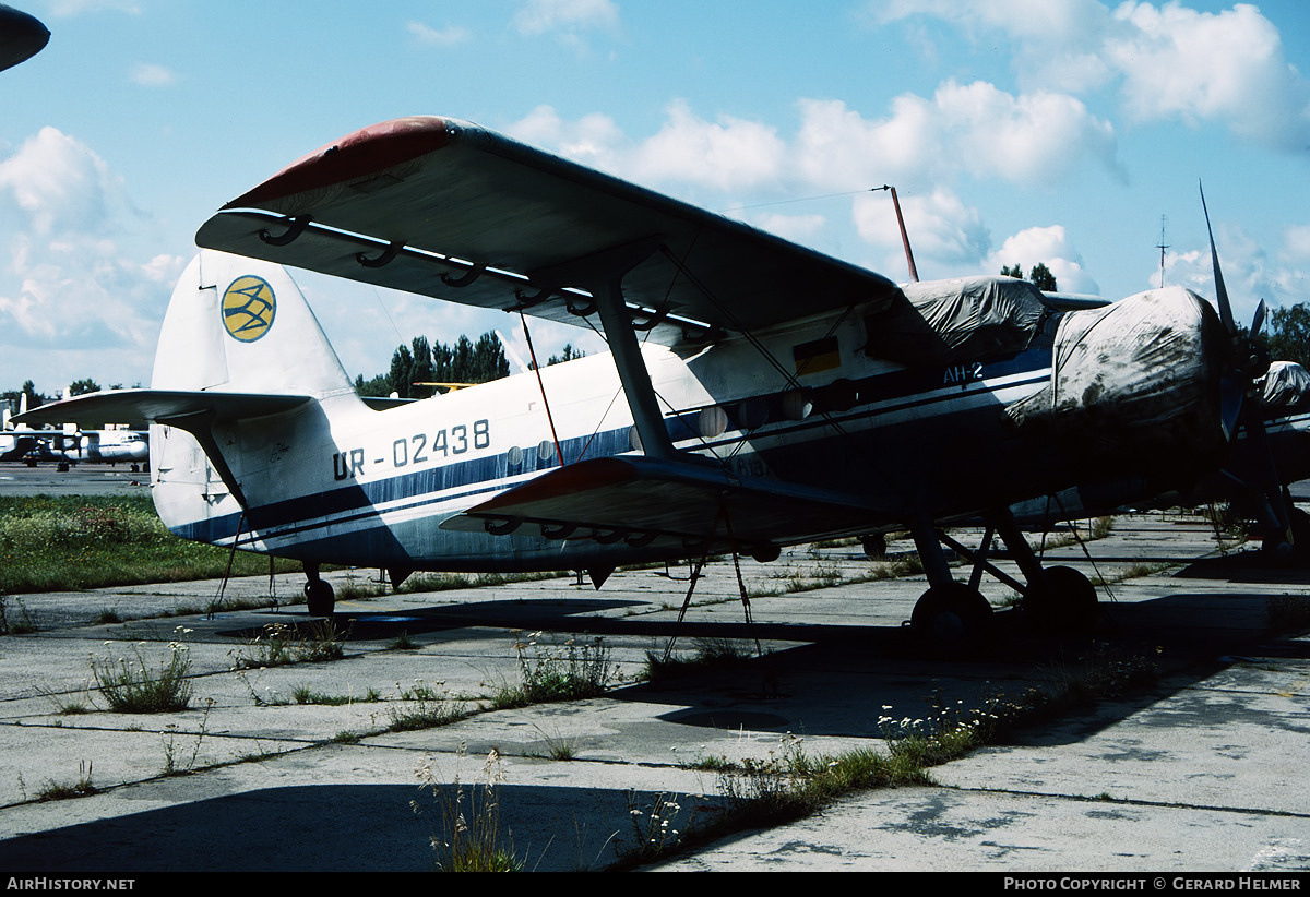 Aircraft Photo of UR-02438 | Antonov An-2P | Air Ukraine | AirHistory.net #438248
