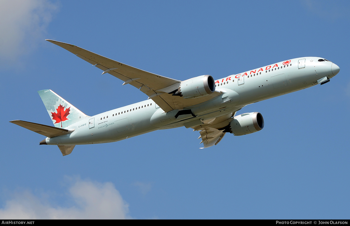 Aircraft Photo of C-FGFZ | Boeing 787-9 Dreamliner | Air Canada | AirHistory.net #438264