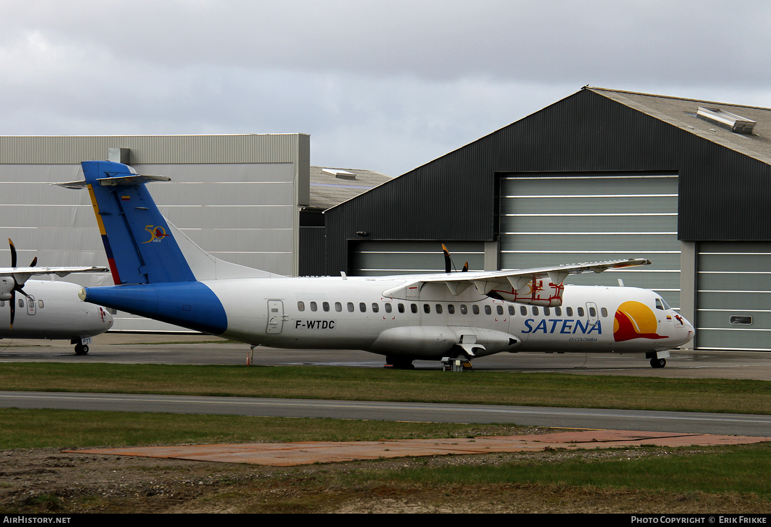 Aircraft Photo of F-WTDC | ATR ATR-72-500 (ATR-72-212A) | Colombia - Satena | AirHistory.net #438298