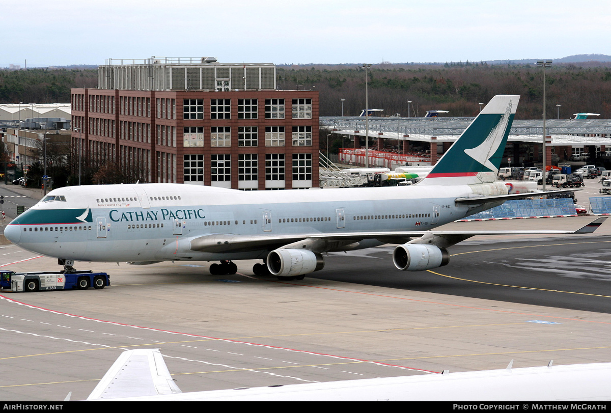 Aircraft Photo of B-HOX | Boeing 747-467 | Cathay Pacific Airways | AirHistory.net #438304