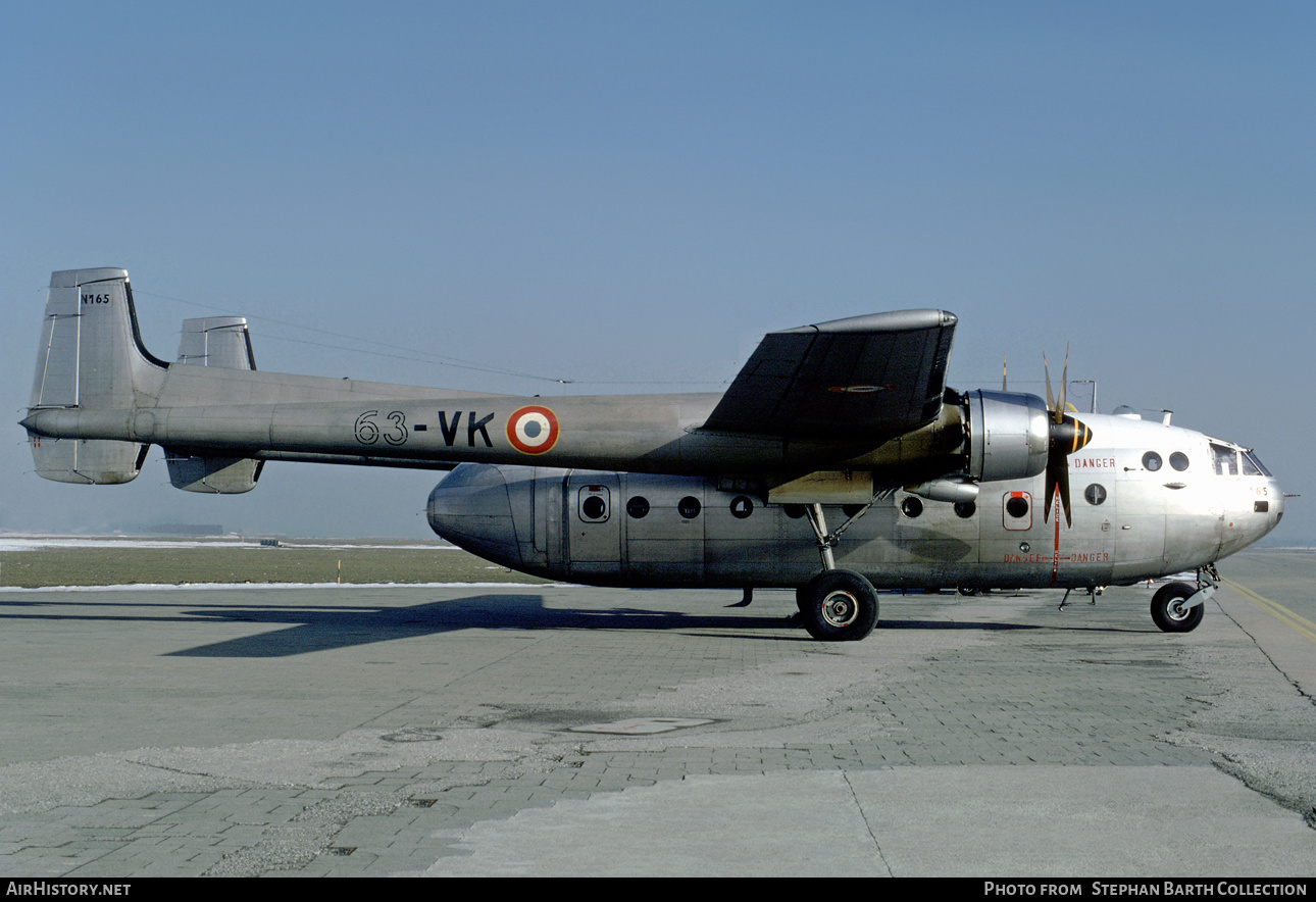 Aircraft Photo of 165 | Nord 2501F-3 Noratlas | France - Air Force | AirHistory.net #438310
