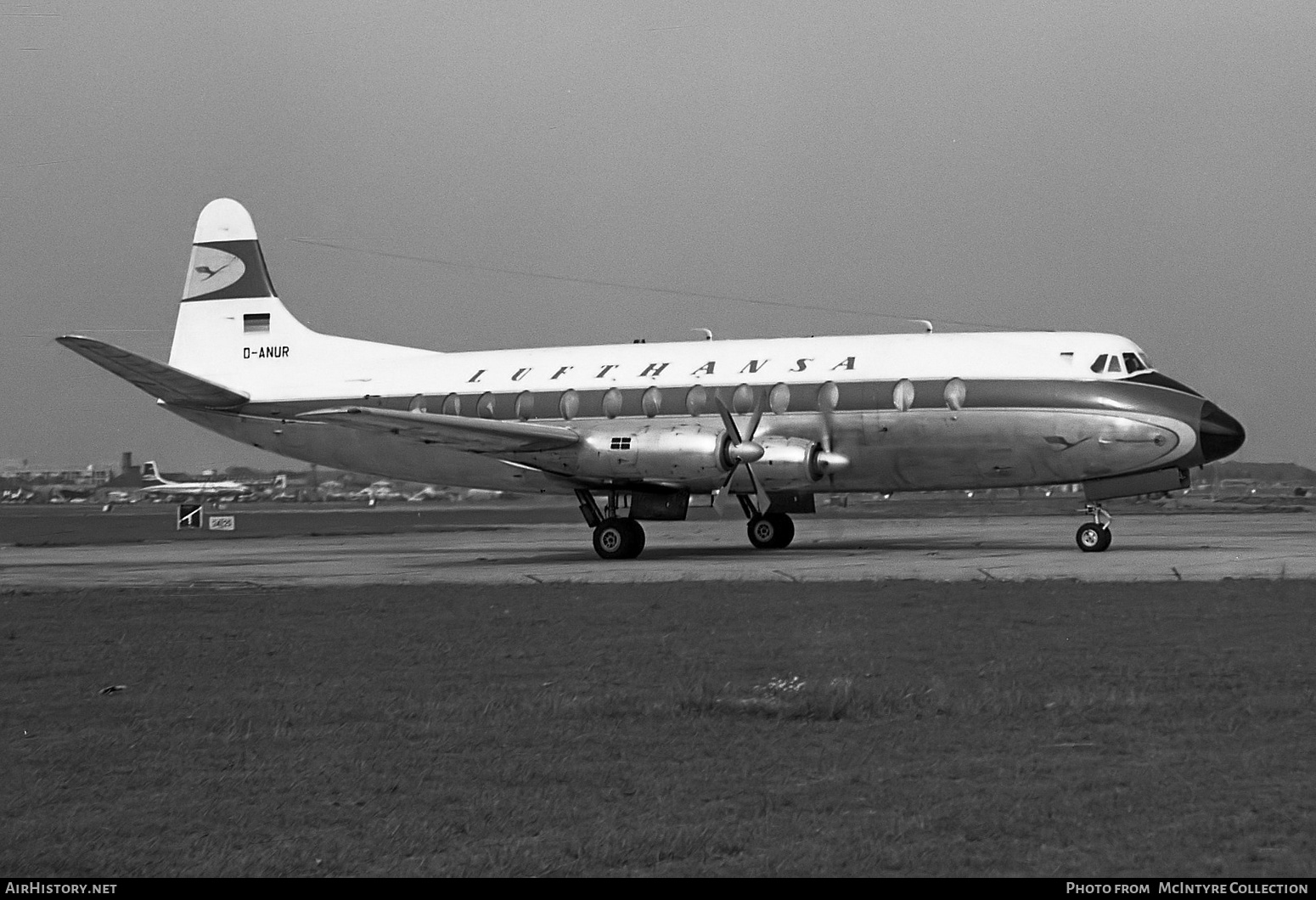 Aircraft Photo of D-ANUR | Vickers 814 Viscount | Lufthansa | AirHistory.net #438323