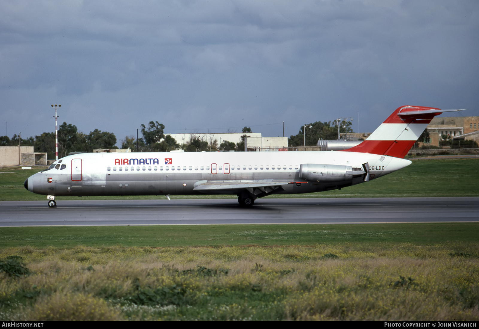 Aircraft Photo of OE-LDC | McDonnell Douglas DC-9-32 | Air Malta | AirHistory.net #438327