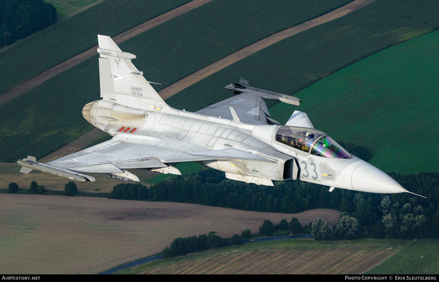 Aircraft Photo of 33 | Saab JAS 39C Gripen | Hungary - Air Force | AirHistory.net #438341