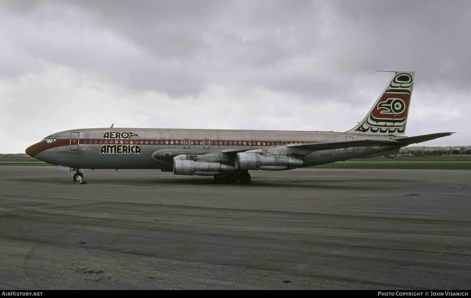 Aircraft Photo of N7521A | Boeing 707-123B | Aeroamerica | AirHistory.net #438344