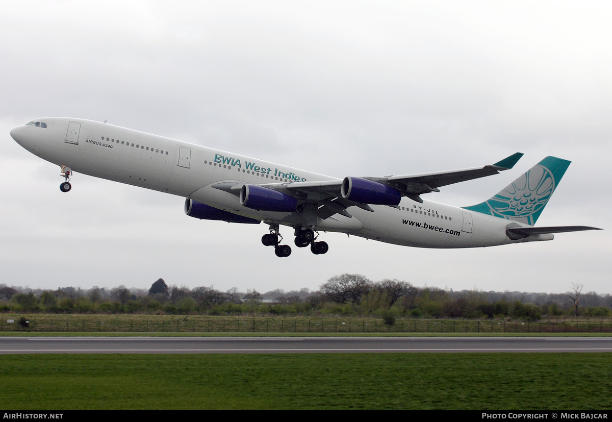 Aircraft Photo of 9Y-JIL | Airbus A340-311 | BWIA West Indies Airways | AirHistory.net #438351