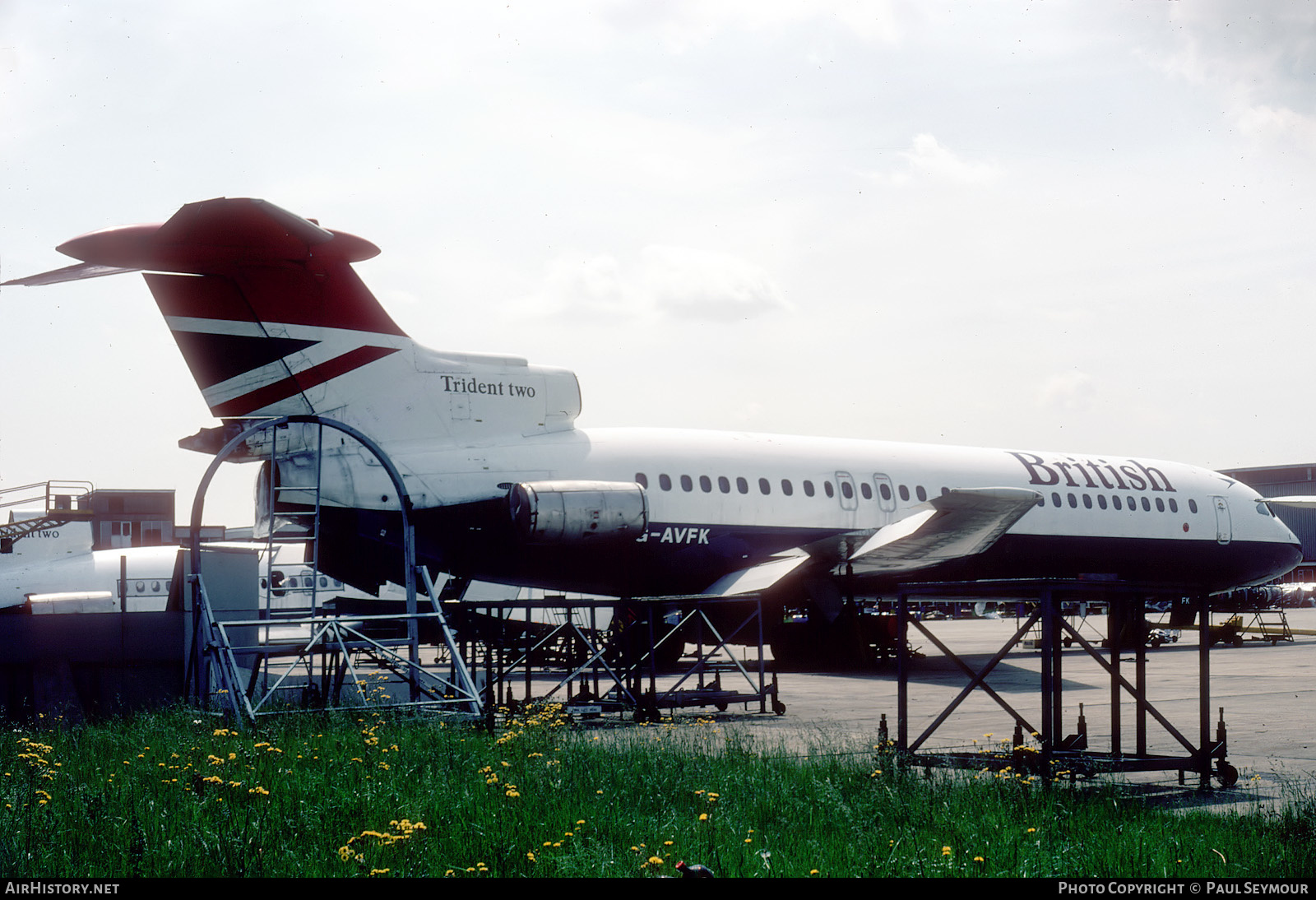 Aircraft Photo of G-AVFK | Hawker Siddeley HS-121 Trident 2E | British Airways | AirHistory.net #438360