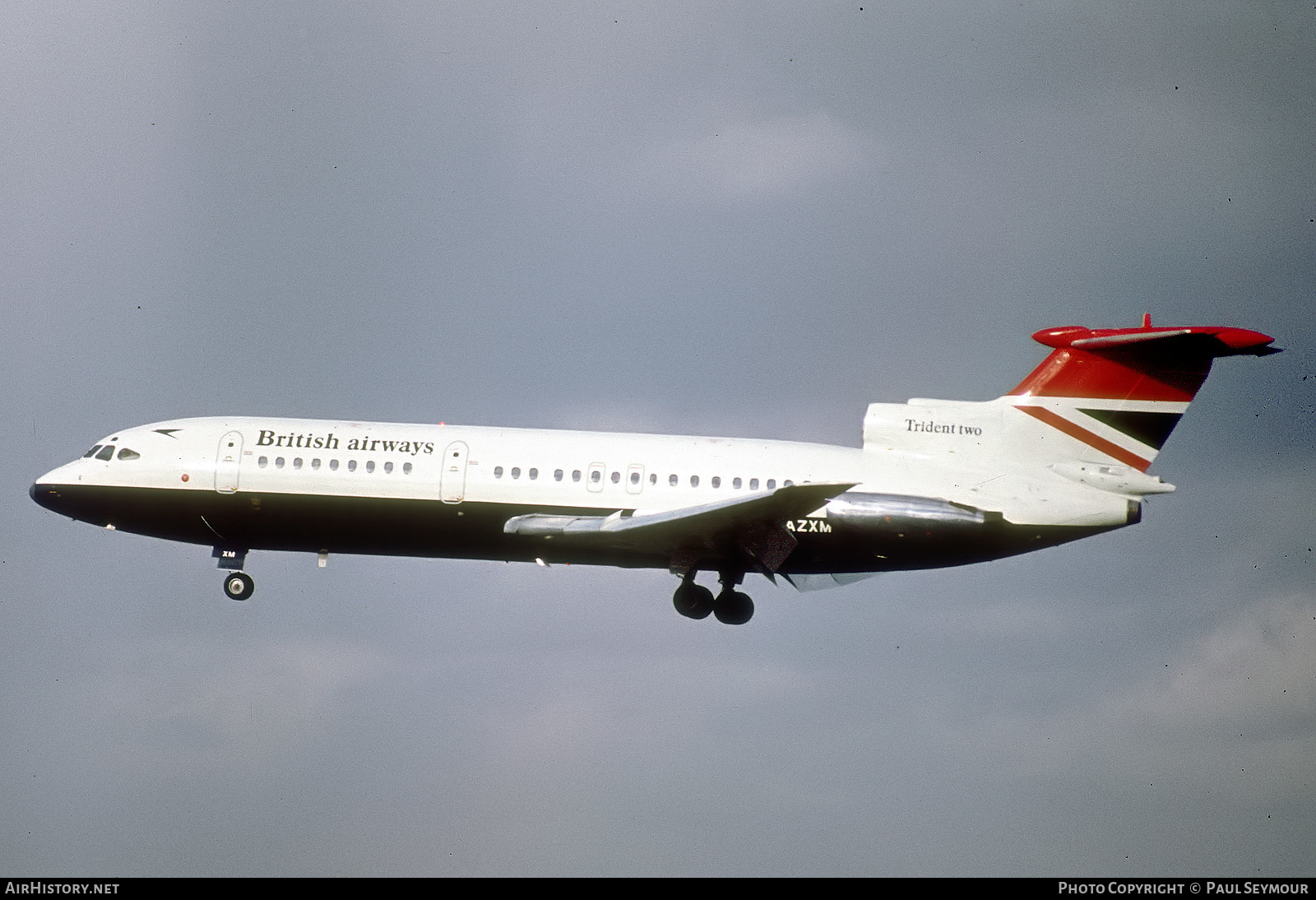 Aircraft Photo of G-AZXM | Hawker Siddeley HS-121 Trident 2E | British Airways | AirHistory.net #438372