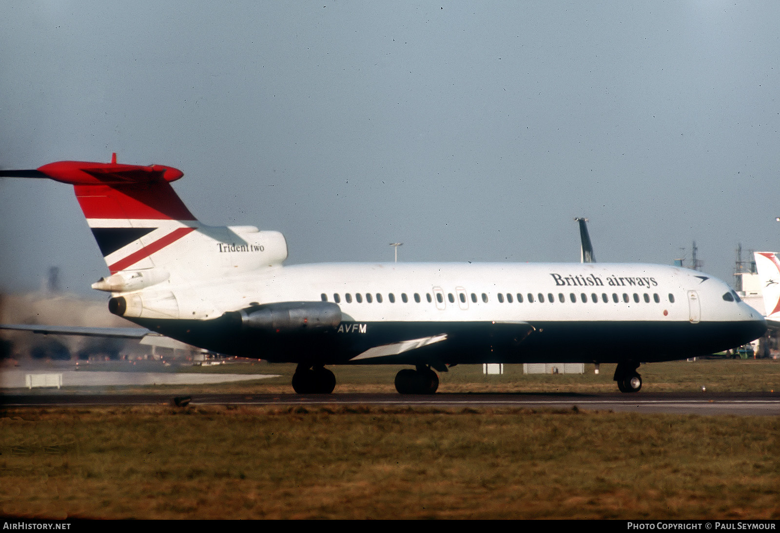Aircraft Photo of G-AVFM | Hawker Siddeley HS-121 Trident 2E | British Airways | AirHistory.net #438374