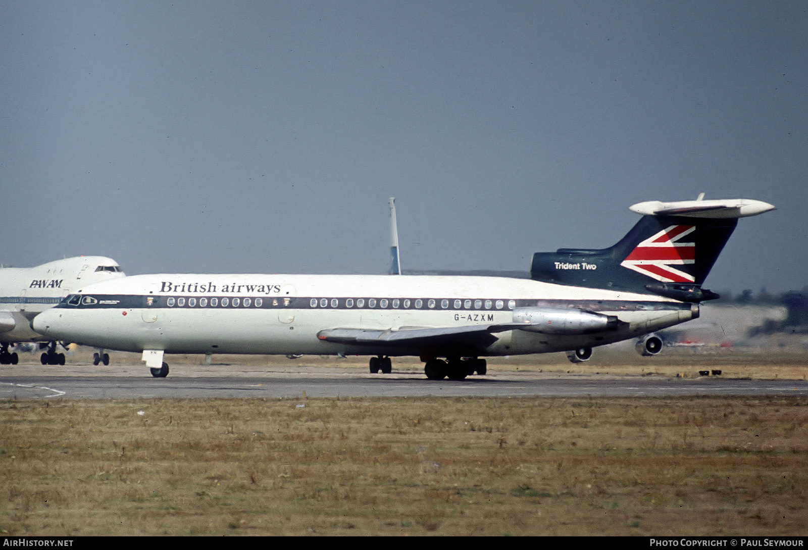 Aircraft Photo of G-AZXM | Hawker Siddeley HS-121 Trident 2E | British Airways | AirHistory.net #438392
