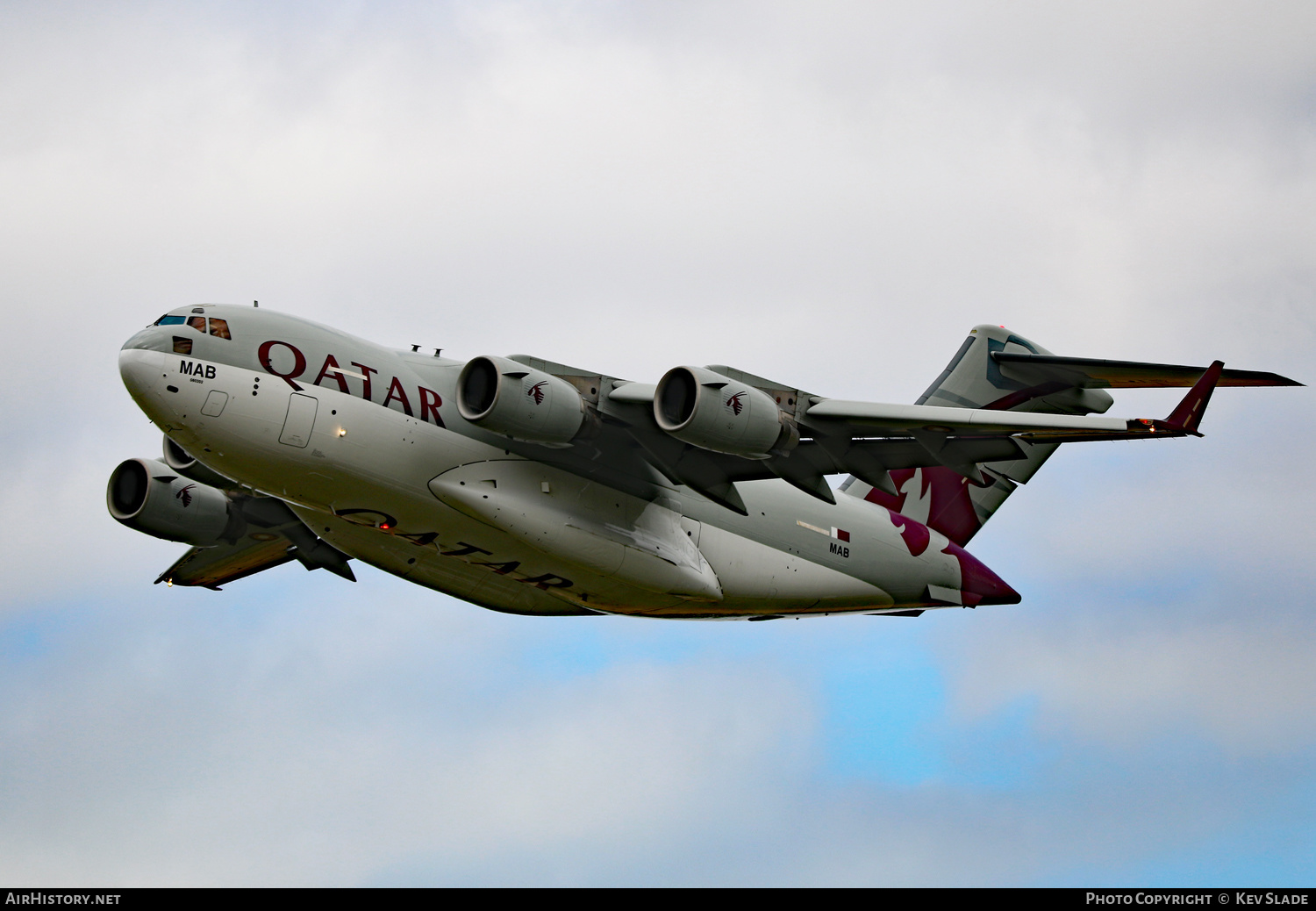 Aircraft Photo of A7-MAB / MAB | Boeing C-17A Globemaster III | Qatar - Air Force | AirHistory.net #438422