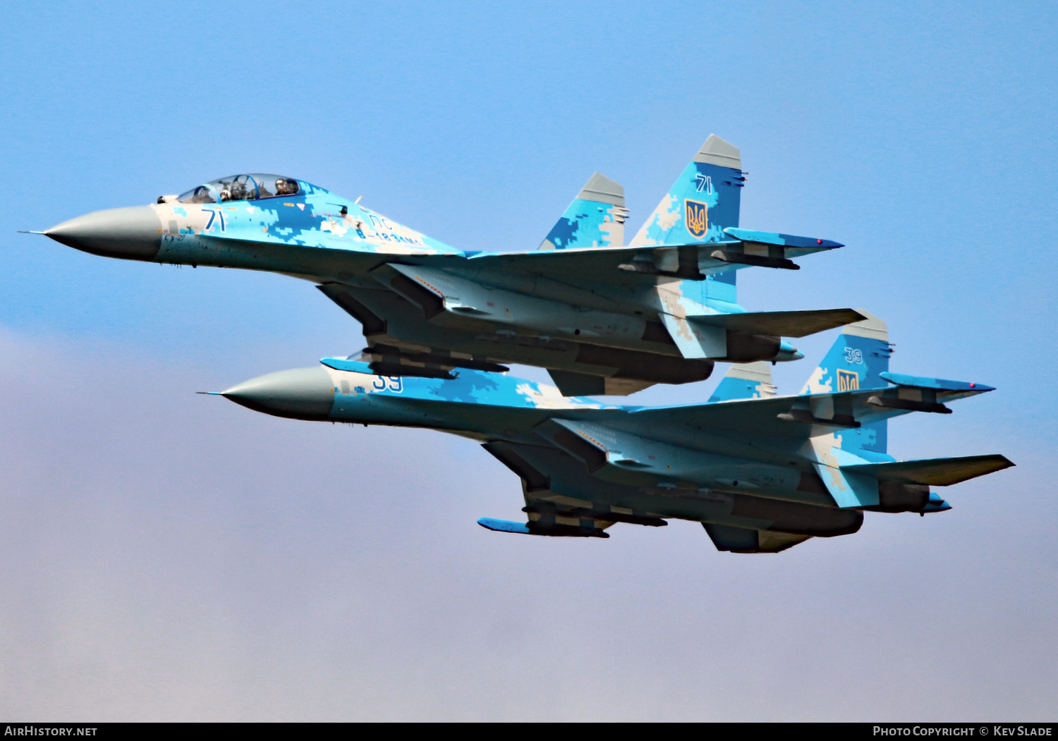 Aircraft Photo of 71 blue | Sukhoi Su-27UB1M | Ukraine - Air Force | AirHistory.net #438424