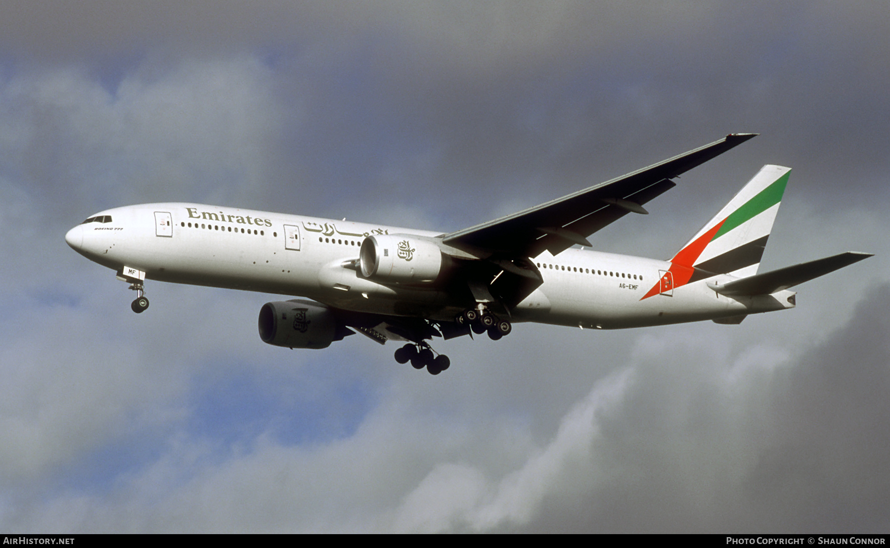 Aircraft Photo of A6-EMF | Boeing 777-21H | Emirates | AirHistory.net #438441