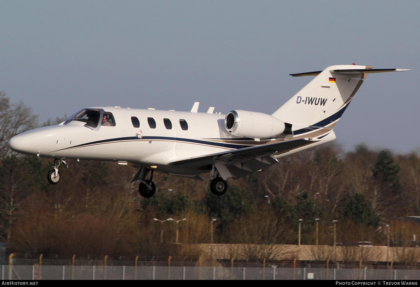 Aircraft Photo of D-IWUW | Cessna 525 CitationJet CJ1 | AirHistory.net #438446