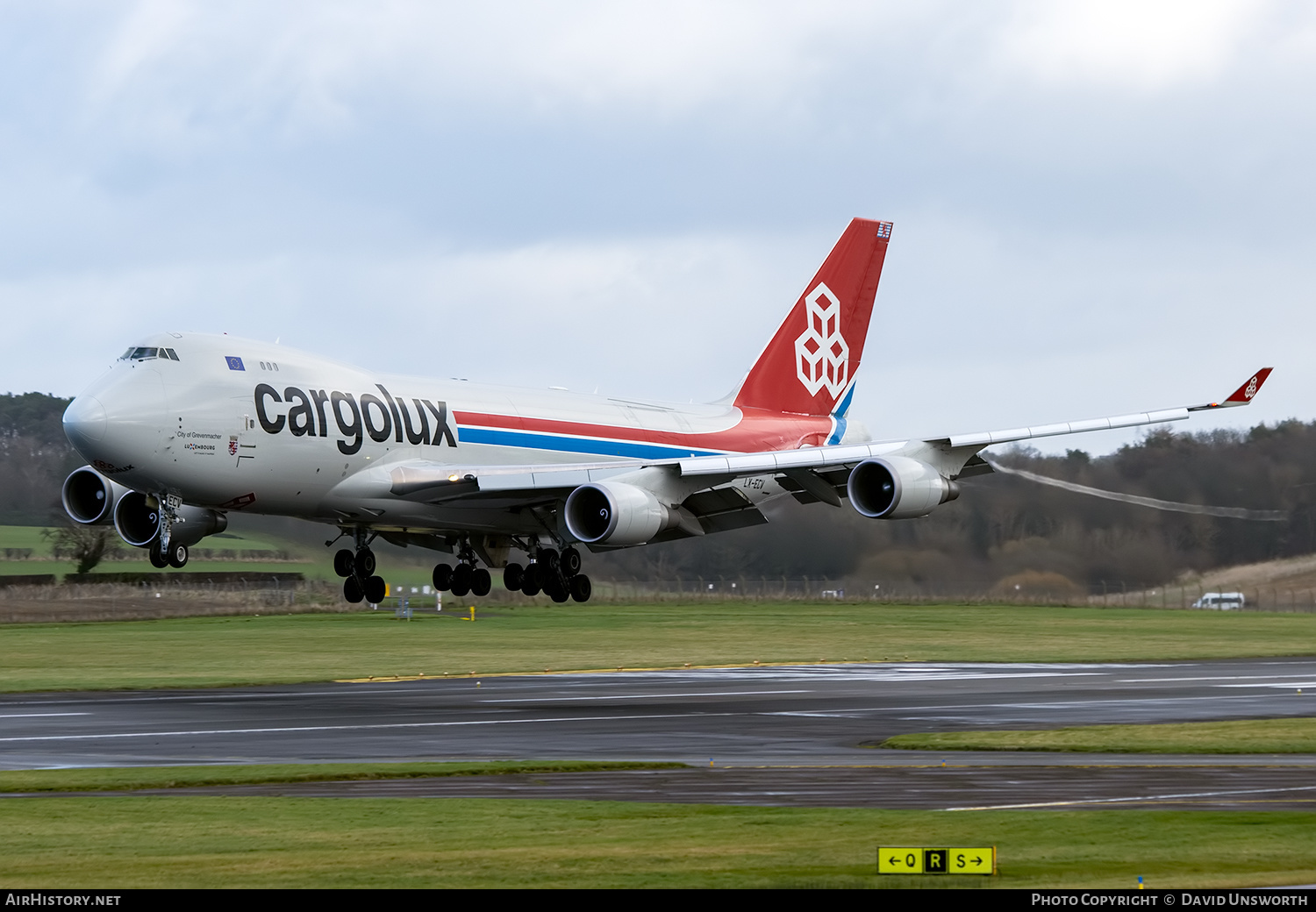 Aircraft Photo of LX-ECV | Boeing 747-4HQF/ER | Cargolux | AirHistory.net #438466