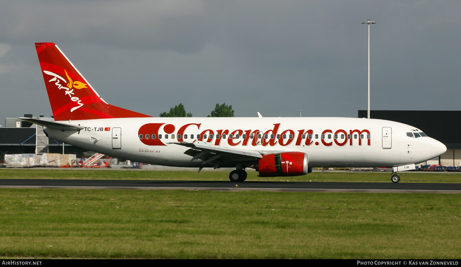 Aircraft Photo of TC-TJB | Boeing 737-3Q8 | Corendon Airlines | AirHistory.net #438468