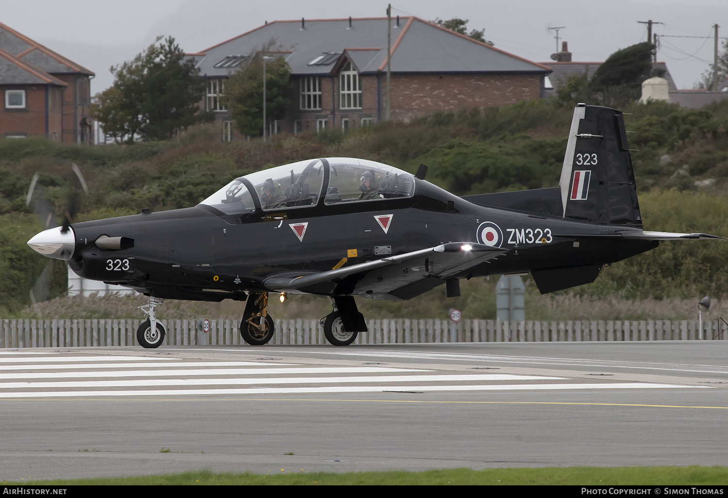 Aircraft Photo of ZM323 | Raytheon T-6C Texan T1 | UK - Air Force | AirHistory.net #438470