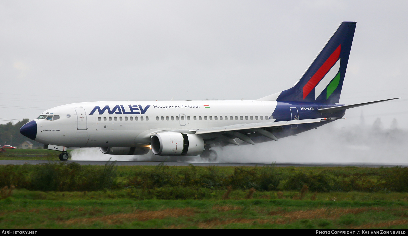 Aircraft Photo of HA-LOI | Boeing 737-7Q8 | Malév - Hungarian Airlines | AirHistory.net #438486