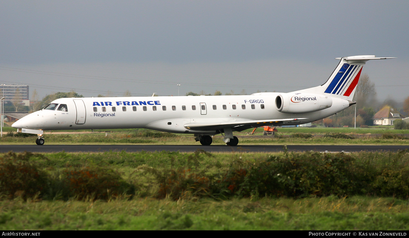 Aircraft Photo of F-GRGG | Embraer ERJ-145EU (EMB-145EU) | Air France | AirHistory.net #438488