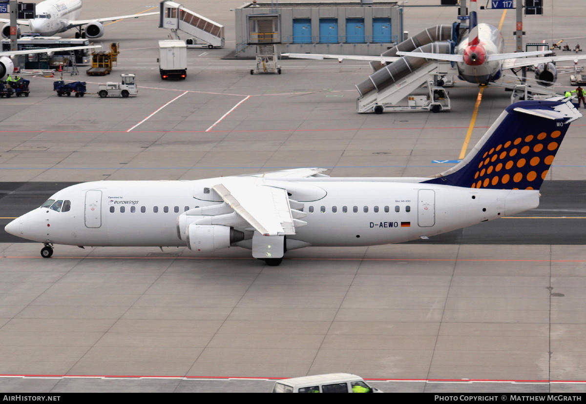 Aircraft Photo of D-AEWO | British Aerospace BAe-146-300 | Eurowings | AirHistory.net #438501