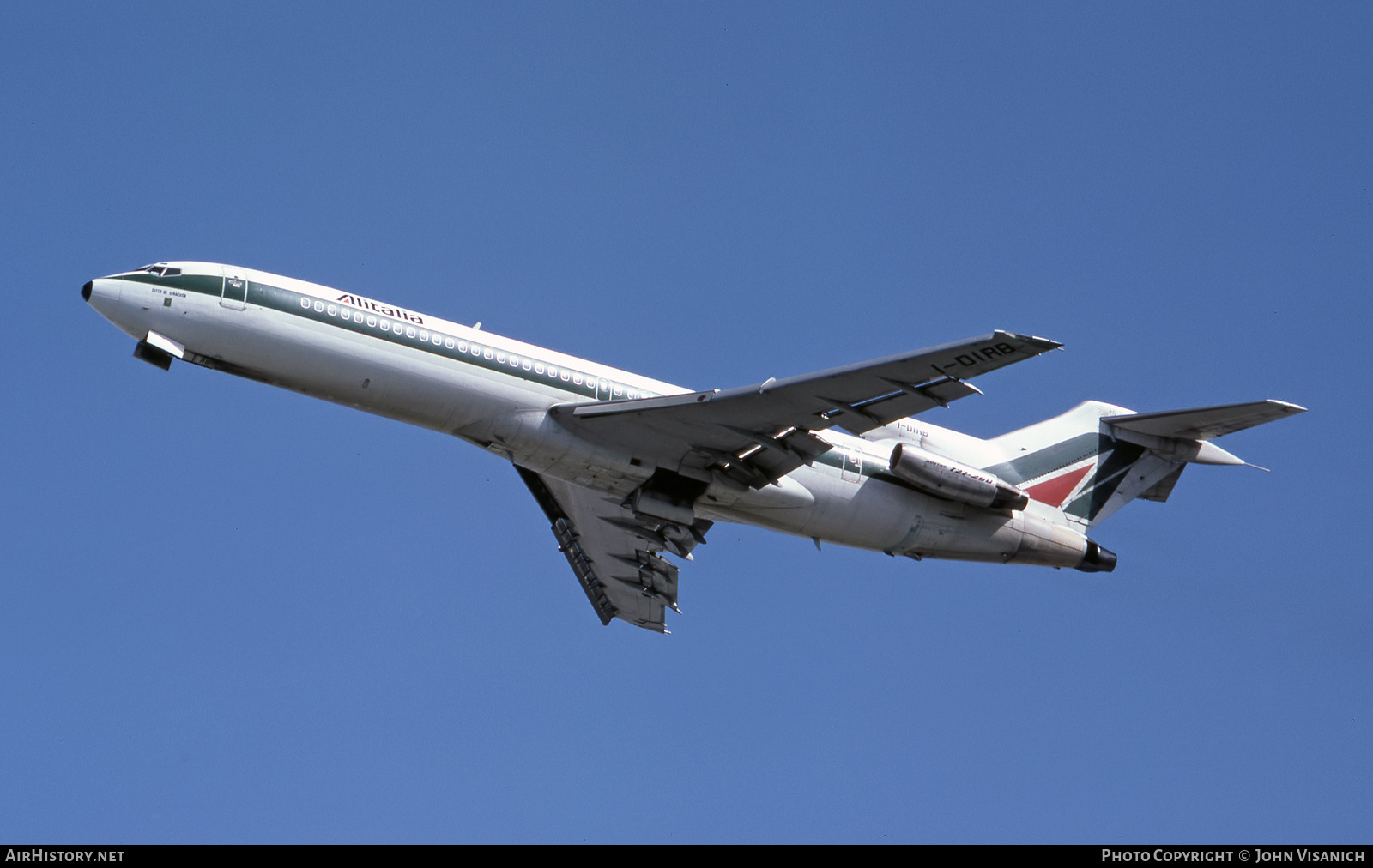 Aircraft Photo of I-DIRB | Boeing 727-243/Adv | Alitalia | AirHistory.net #438532