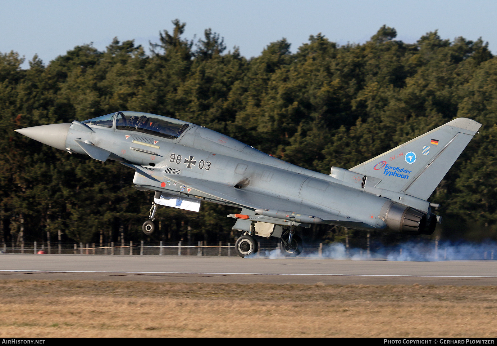 Aircraft Photo of 9803 | Eurofighter EF-2000 Typhoon T | Germany - Air Force | AirHistory.net #438547