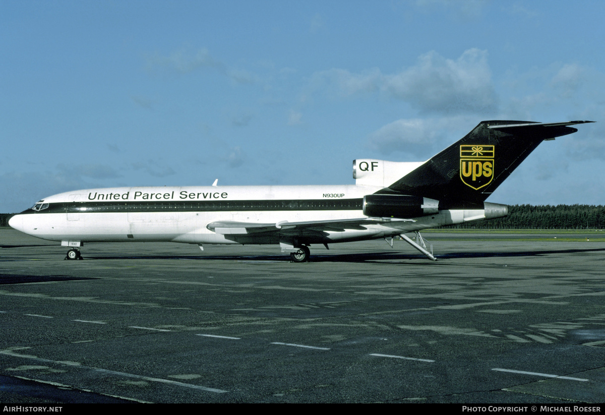 Aircraft Photo of N930UP | Boeing 727-22C(QF) | United Parcel Service - UPS | AirHistory.net #438563