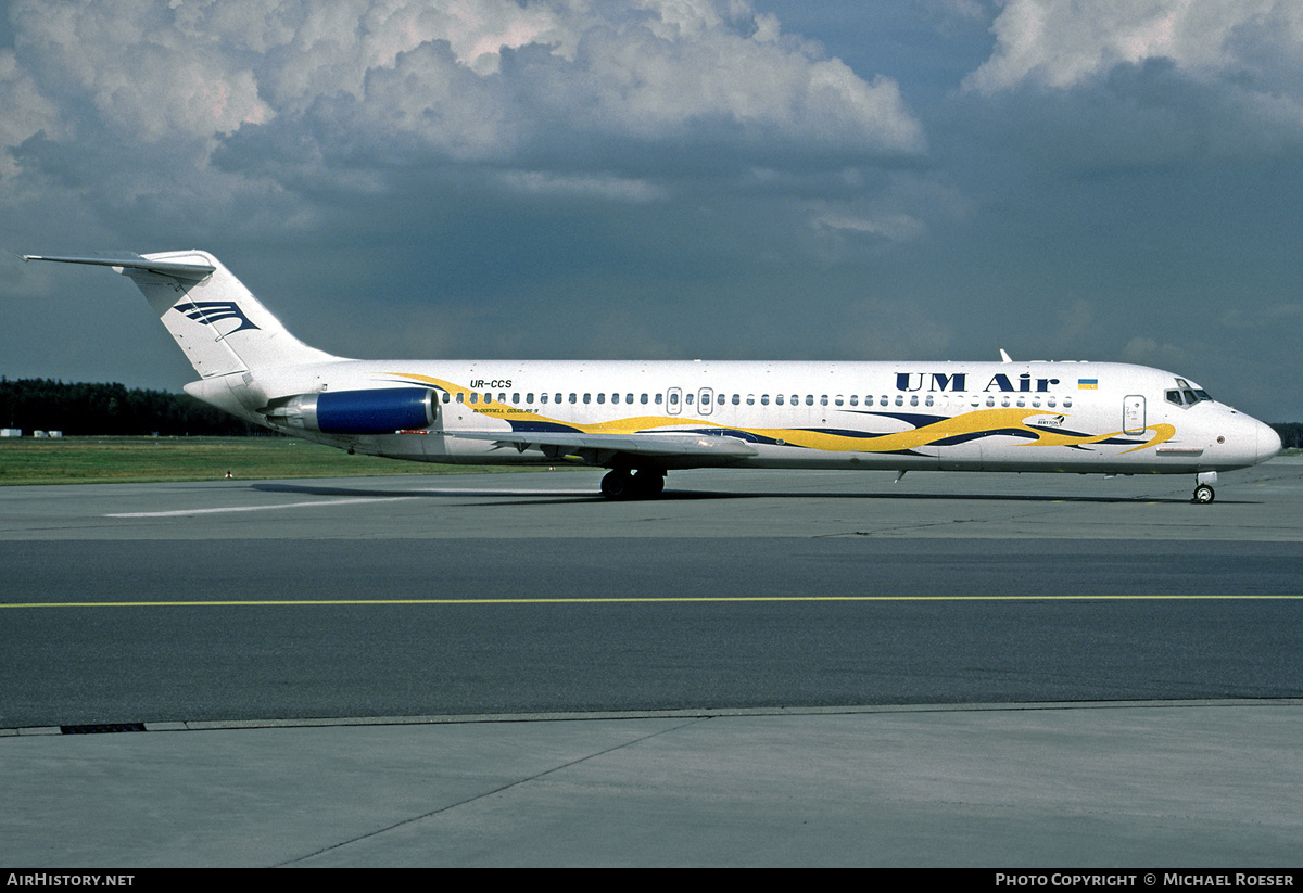 Aircraft Photo of UR-CCS | McDonnell Douglas DC-9-51 | UM Air - Ukrainian-Mediterranean Airlines | AirHistory.net #438566
