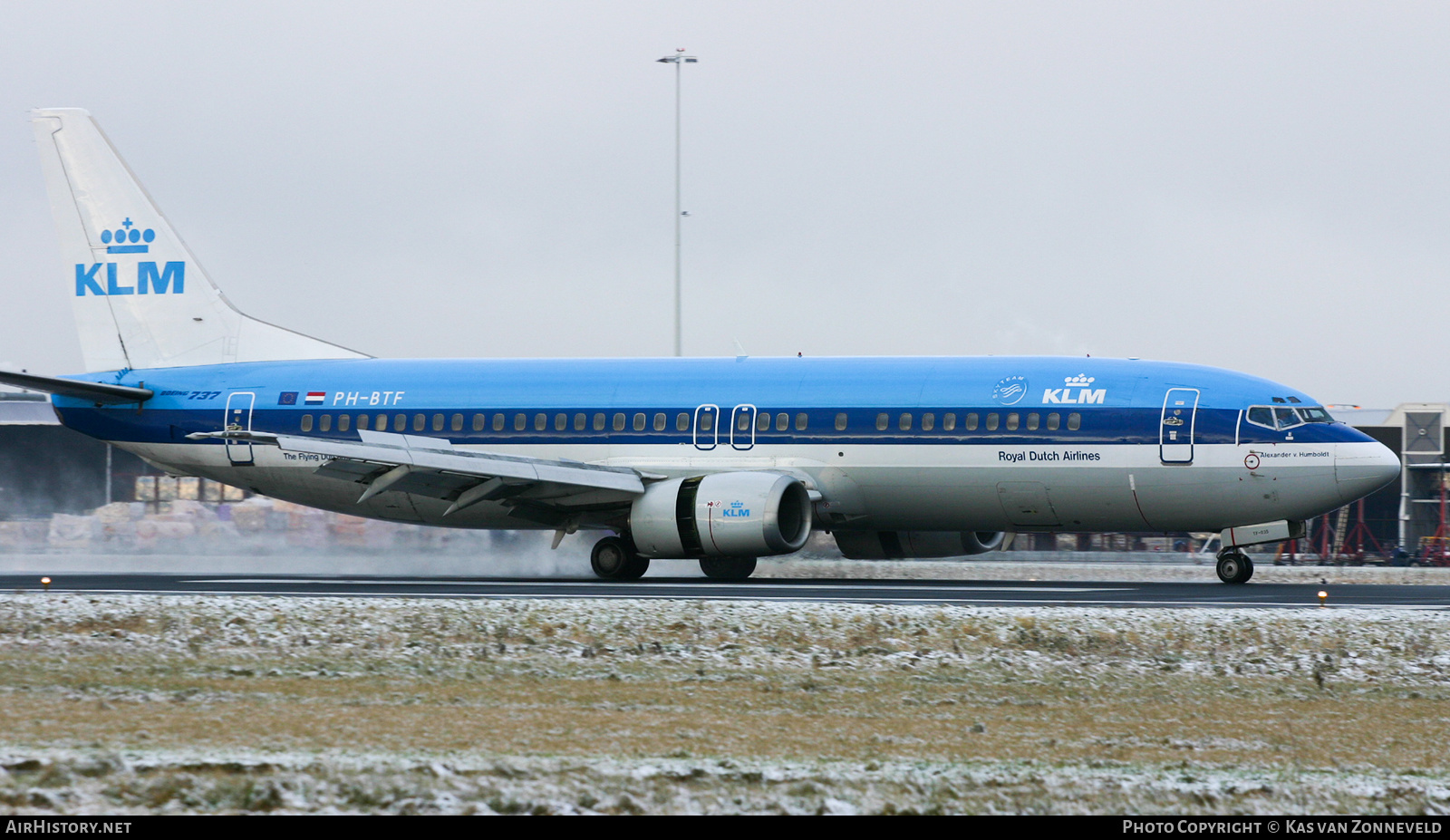 Aircraft Photo of PH-BTF | Boeing 737-406 | KLM - Royal Dutch Airlines | AirHistory.net #438581