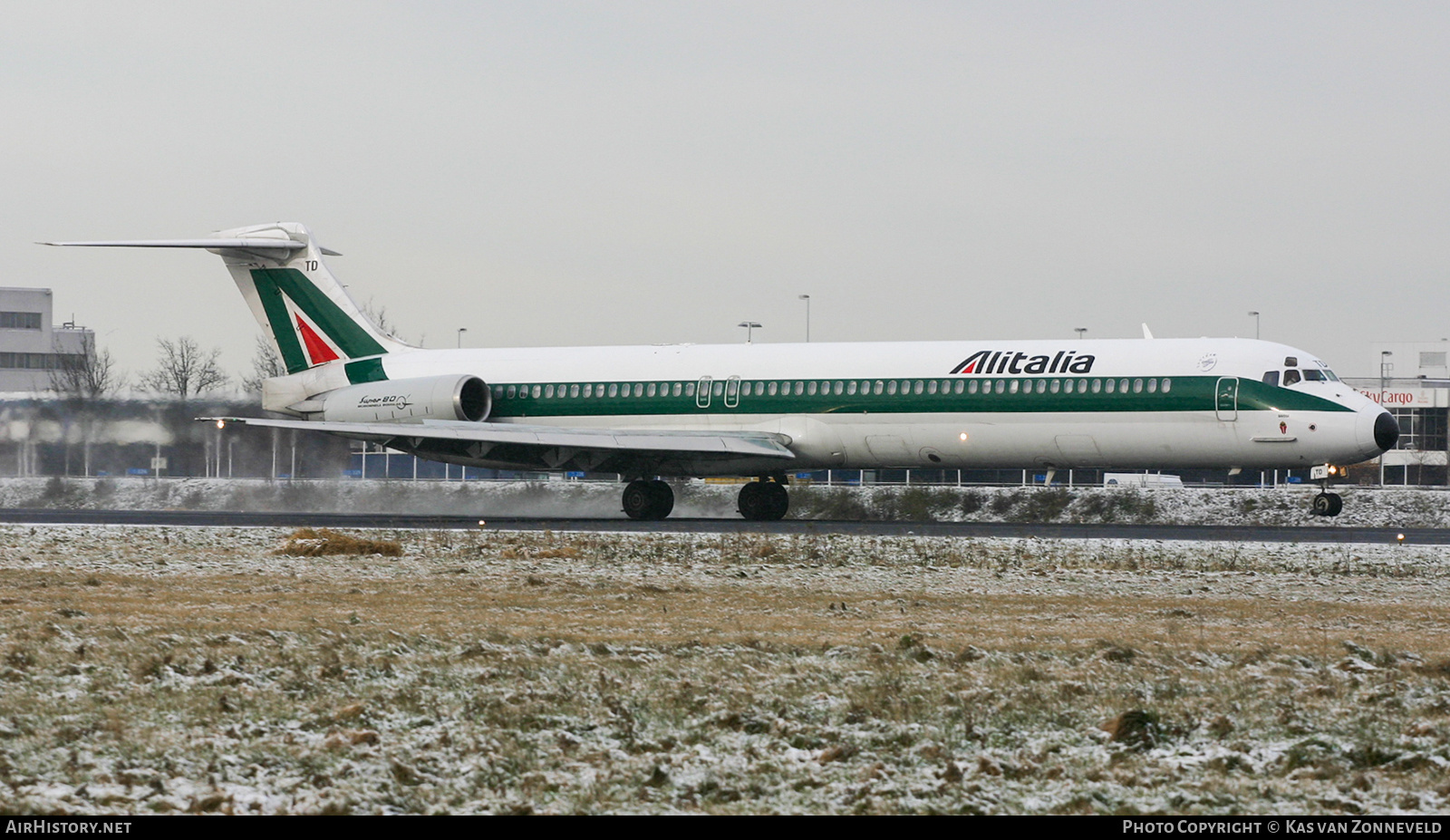 Aircraft Photo of I-DATD | McDonnell Douglas MD-82 (DC-9-82) | Alitalia | AirHistory.net #438582