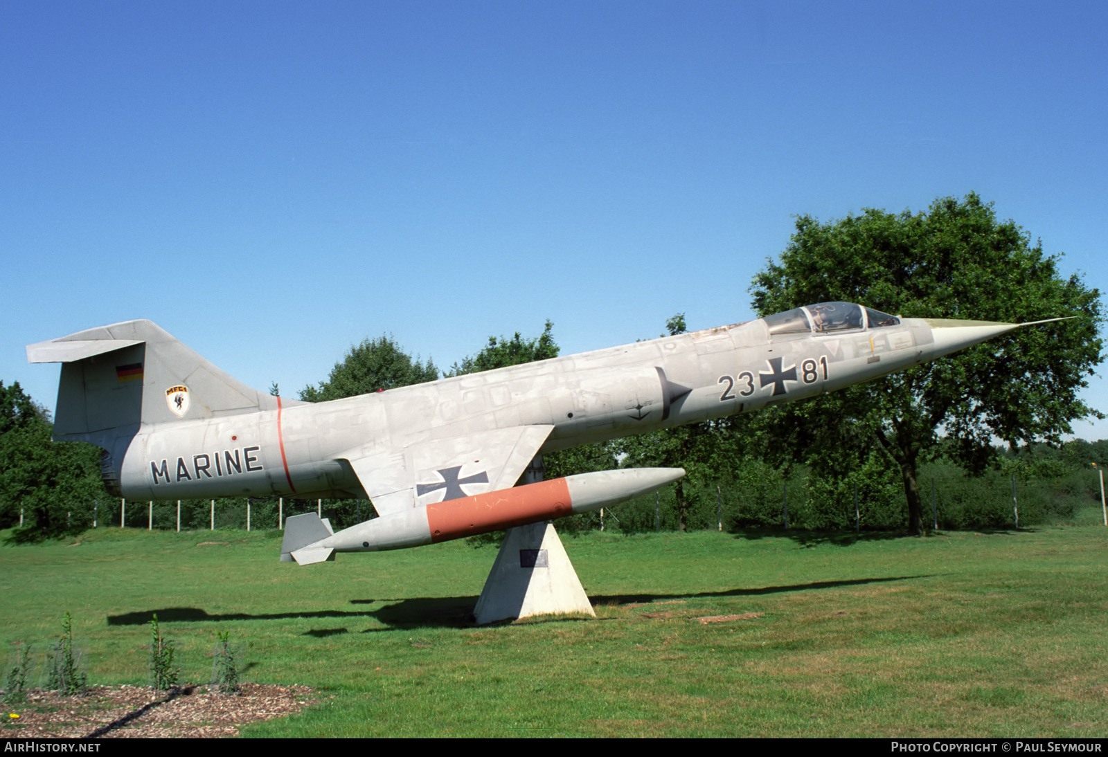 Aircraft Photo of 2381 | Lockheed F-104G Starfighter | Germany - Navy | AirHistory.net #438583