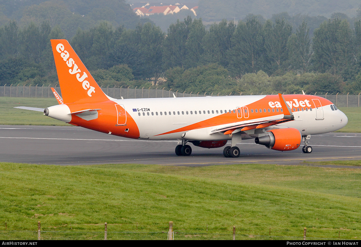 Aircraft Photo of G-EZOW | Airbus A320-214 | EasyJet | AirHistory.net #438611