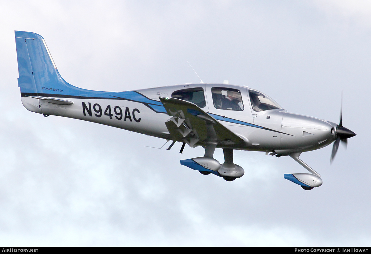 Aircraft Photo of N949AC | Cirrus SR-22T G5-GTS Carbon | AirHistory.net #438616