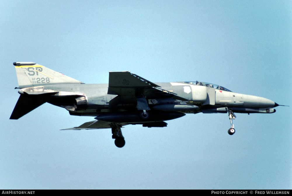 Aircraft Photo of 69-7228 / AF69-228 | McDonnell Douglas F-4G Phantom II | USA - Air Force | AirHistory.net #438621