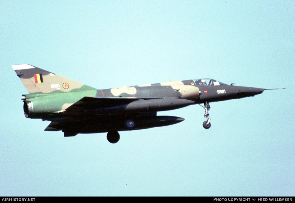 Aircraft Photo of BR21 | Dassault Mirage 5BR | Belgium - Air Force | AirHistory.net #438628